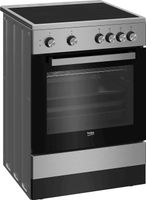 Beko FSM67010GX fornuis Vrijstaand fornuis Keramisch Zwart, Roestvrijstaal A - thumbnail