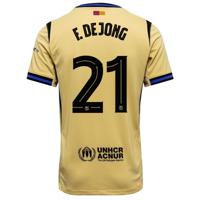 Nike FC Barcelona Frenkie de Jong 21 Uitshirt 2025-2026 Kids Nike FC Barcelona Frenkie de Jong 21 Uitshirt 2025-2026 Kids