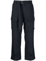 sacai pantalon à poches cargo - Bleu