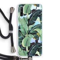 Bananenbladeren: Huawei P Smart Pro Transparant Hoesje met koord