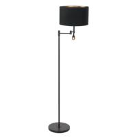 Steinhauer Zwarte leeslamp Stanger 7201ZW