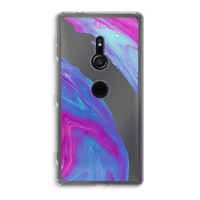 Zweverige regenboog: Sony Xperia XZ2 Transparant Hoesje