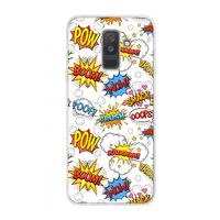 Pow Smack: Samsung Galaxy A6 Plus (2018) Transparant Hoesje