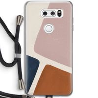 Geo #2: LG V30 Transparant Hoesje met koord