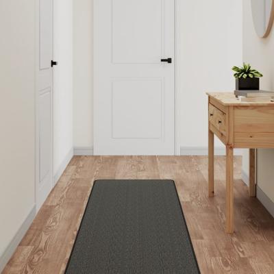 VidaXL Tapijtloper 50x200 cm sisal-look antracietkleurig