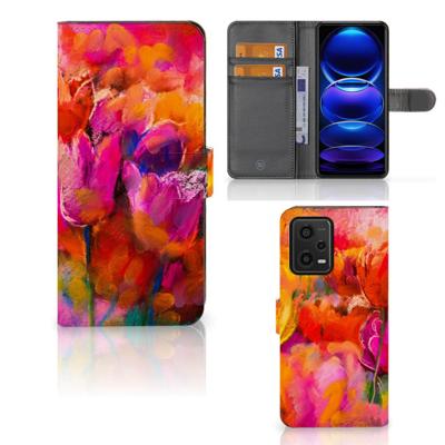 Hoesje Xiaomi Redmi Note 12 5G | Poco X5 Tulips Hoesje Xiaomi Redmi Note 12 5G | Poco X5 Tulips