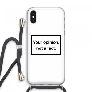Your opinion: iPhone XS Max Transparant Hoesje met koord