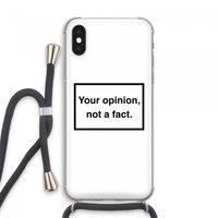 Your opinion: iPhone XS Max Transparant Hoesje met koord