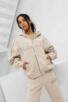 Malelions Varsity Trainingspak Dames Lichtbruin - Maat M - Kleur: Lichtbruin | Soccerfanshop