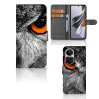 OPPO Reno10 | 10 Pro | Telefoonhoesje | Met pasjeshouder | Uil