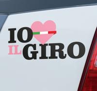 Ik hou van giro autosticker Ik hou van giro autosticker