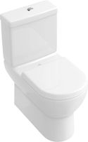 Villeroy & Boch Subway closetzitting met deksel en rvs scharnieren Wit