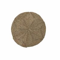 Tapijt DKD Home Decor 150 x 0,5 x 150 cm Natuurlijk Polyester Zeegras - thumbnail