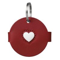 HUNTER Hondenpenning-etui Love, rood, Maat: S HUNTER Hondenpenning-etui Love, rood, Maat: S