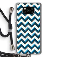Onderbroken lijn: Xiaomi Poco X3 Pro Transparant Hoesje met koord