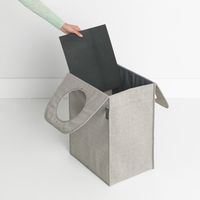 Brabantia wastas - rechthoekig - 55 liter - grey - thumbnail