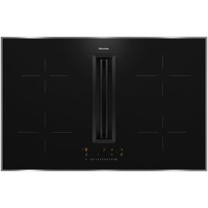 Miele KMDA 7272 FR-U Inductie kookplaat met afzuiging Grijs