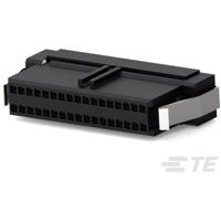 TE Connectivity 3-111196-0 Female header, inbouw (standaard) Inhoud: 1 stuk(s) Tray