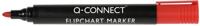 Q-CONNECT flipchartmarker, 2-3 mm, ronde punt, met clip, rood Q-CONNECT flipchartmarker, 2-3 mm, ronde punt, met clip, rood