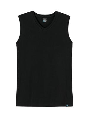 Schiesser - Long Life Cotton - Tanktop - zwart, Maat:S