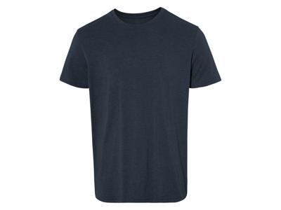 LIVERGY Heren T-shirt (Marineblauw, XL)