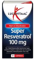 Lucovitaal Voedingssupplementen Super Resveratrol 100mg Capsules 30Stuks 30pièce