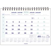 1-maandskalender 2026 brepols 43x31.5cm
