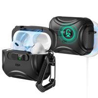 AirPods Pro 3 Cyber FlickLock Magnetic Case - Black AirPods Pro 3 Cyber FlickLock Magnetic Case - Black