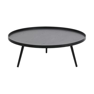 Woood Mesa bijzettafel Ø100 cm Zwart