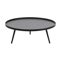 Woood Mesa bijzettafel Ø100 cm Zwart