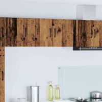 Keukenkast aan de muur met plank 2 pcs Oud Hout 40 x 31 x 40 cm
