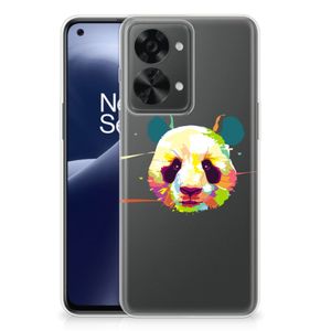 OnePlus Nord 2T Telefoonhoesje met Naam Panda Color