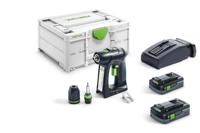 Festool accu schroefboormachine c18 hpc 4.0 i-plus