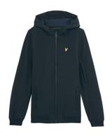 Lyle & Scott winter softshell jas jongens - donker navy blauw - capuchon