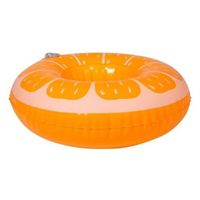Poppen/knuffels zwembanden sinaasappel 17 cm   -
