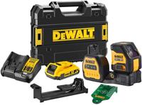 DeWalt dce088d1g18 | accu kruislijnlaser | groen | 12/18v | xr | 2.0 ah - dce088d1g18-qw