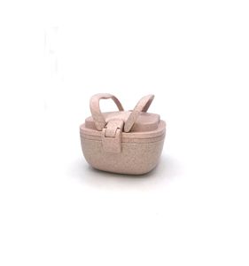 Rice husk lunch box rose