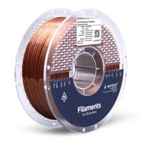 Silk TPU filament, copper, 1.75 mm, 1 kg