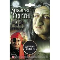 Schmink - missende tand effect - Halloween - heksen make-up Schmink - missende tand effect - Halloween - heksen make-up