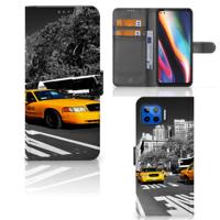 Motorola Moto G 5G Plus | Flip Cover | New York Taxi