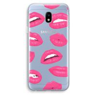 Bite my lip: Samsung Galaxy J3 (2017) Transparant Hoesje - thumbnail