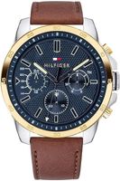 Horlogeband Tommy Hilfiger TH-320-1-20-2507 / 1791561 / 2278 Leder Bruin 22mm