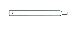 Campking Tussendeel 22mm 70/65cm