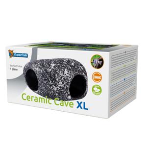 Superfish Ceramic Cave XL - Natuurlijke Keramiek Schuilplaats voor Aquarium Vissen
