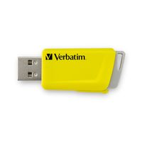 Verbatim V Store N CLICK USB-stick 16 GB Geel, Rood, Blauw 49306  USB 3.2 Gen 1 (USB 3.0) - thumbnail