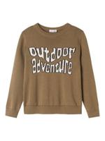 Name it winter sweater jongens - bruin - regular fit - NkmOtto