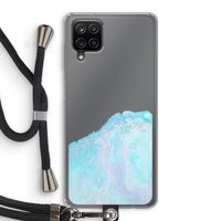 Fantasie pastel: Samsung Galaxy A12 Transparant Hoesje met koord