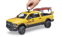 bruder Dodge RAM 2500 Reddingsbrigadeauto met strandwacht modelvoertuig 02506 - thumbnail