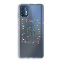 It's Lit: Motorola Moto G9 Plus Transparant Hoesje
