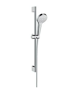 Hansgrohe Croma Select S doucheset met 3 standen handdouche en glijstang 65cm chroom